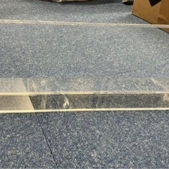 透明アクリルの仕切り・ディスプレイ什器の画像