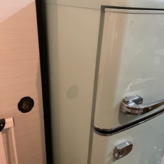 レトロ冷蔵庫　グリーンの画像