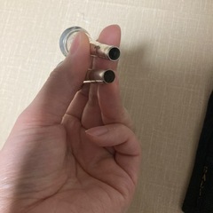 ホルン　マウスピース 2個セット ポーチ付き　吹奏楽　の画像