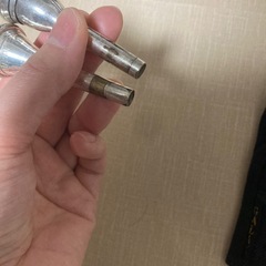 ホルン　マウスピース 2個セット ポーチ付き　吹奏楽　の画像