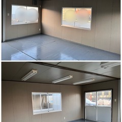 【新潟】2連棟中古ユニットハウス ※必ず商品説明をお読み下さい。の画像