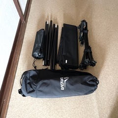 DABADB コット ブラック 超軽量 折りたたみ式 アウトドアベッドの画像