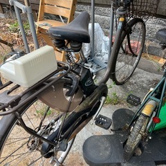 電動アシスト自転車普通サイクル型&小型自転車あげますの画像