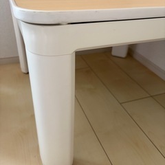 こたつ付きローテーブルの画像