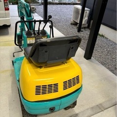 kubota ミニユンボの画像