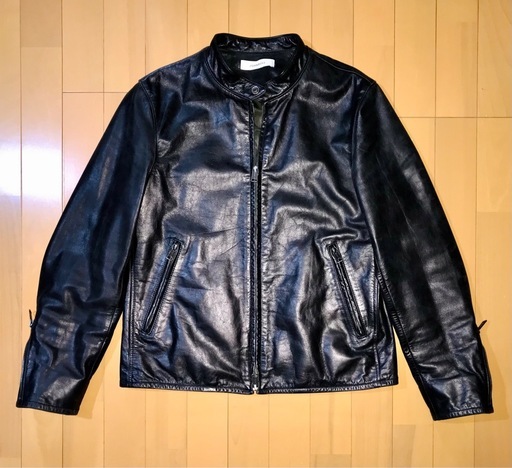 本日値下げ中！ジョンブル／レザーシングルライダースM〜美品