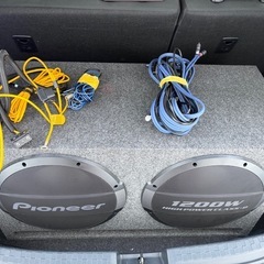 Pioneer 爆音ウーファー値引き交渉ありの画像