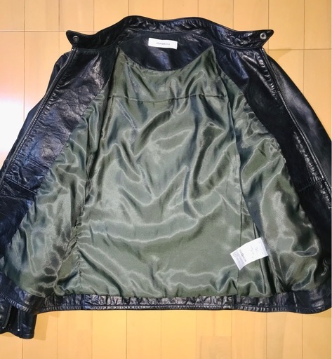 本日値下げ中！ジョンブル／レザーシングルライダースM〜美品