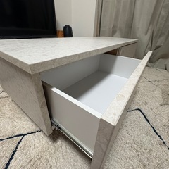 LOWYA ロウヤ テラゾー柄 センターテーブル ローテーブル 
幅120の画像