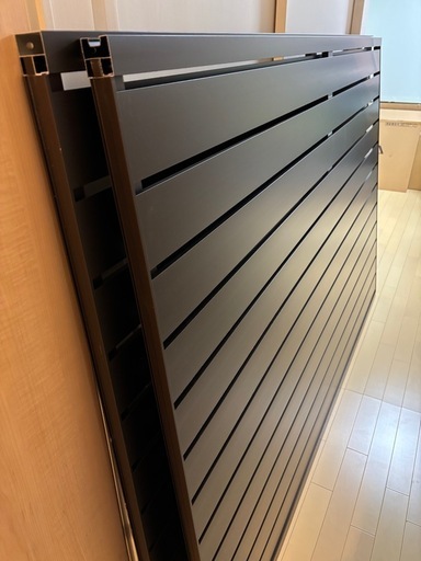 シンプレオフェンス　2枚　茶色　引取のみ