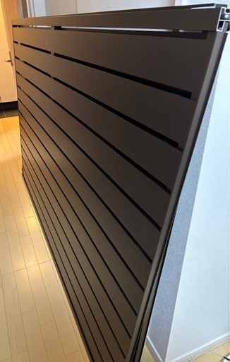 シンプレオフェンス　2枚　茶色　引取のみ