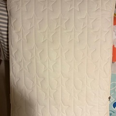 【美品！！】ベビーマットレス　日本製　マットレスカバー付き　　の画像