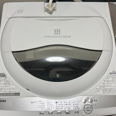 【4月11〜12日引取り限定】美品 TOSHIBA洗濯機5kgの画像