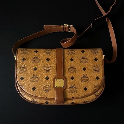 MCM  ショルダーバッグ  ブラウン