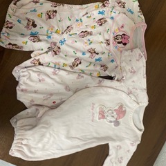 ベビー服 50～60 2点まとめ売り ディズニー ミニー の画像