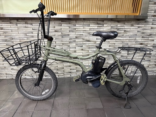 Panasonic 電動アシスト自転車 EZ（イーゼット）マットオリーブ（BE-ELZ035G）