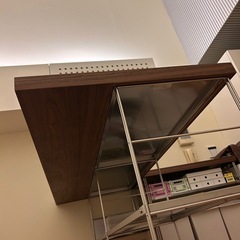 無印良品　ステンレスラックシェルフ用 L字型天板の画像