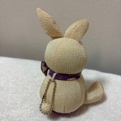 差し上げます　ちりめん製うさぎのおきものの画像