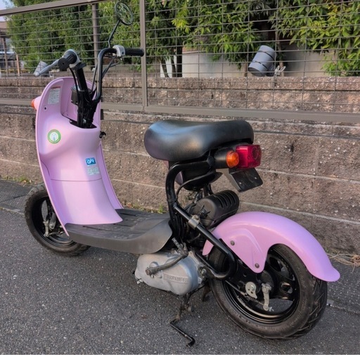 チョイノリ　セル付き　美車‼︎ ピンク SUZUKI CZ41A　走行820km‼︎