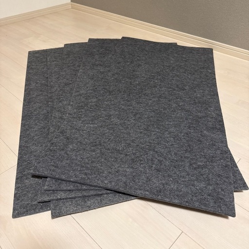 ピアリビング足音マット 50cm×100cm 5枚セット
