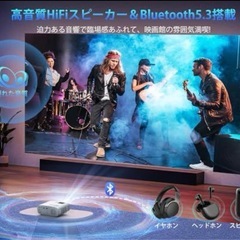 Pericatホワイトプロジェクター 本体の画像