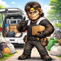 丁寧にお手伝いします🦍