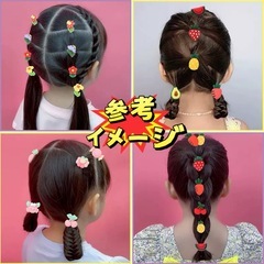 35閉店-ヘアゴム 在庫処分-100枚の画像