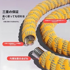 静音スプリングフラフープ ダイエットトレーニング フィットネスの画像