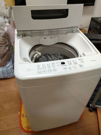 【2023年製・美品】アイリスオーヤマ 洗濯機 4.5kg IAW-T451 鹿嶋市 引取り限定