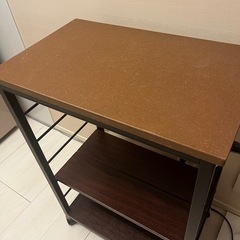 キッチン収納カート（レンジ台）お譲りしますの画像