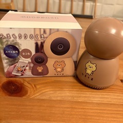 【未使用】みまもりるくま コンパクトモニタリングカメラ ブラウン　iPhone対応の画像