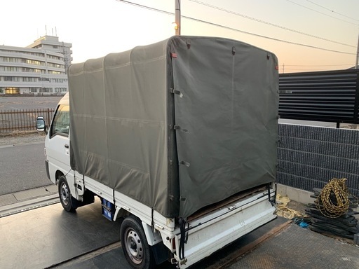 スバル　サンバー　荷台　屋根　幌　骨組　セット　赤帽 軽トラック　SUBARU