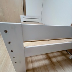 【4月末まで】ニトリ　シングルベッド　フレーム の画像