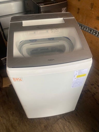 NO B956?福岡市内配送設置無料✨?縦型洗濯乾燥機 ホワイト AQW-TW10N-W [洗濯10.0kg /乾燥5.0kg /ヒー