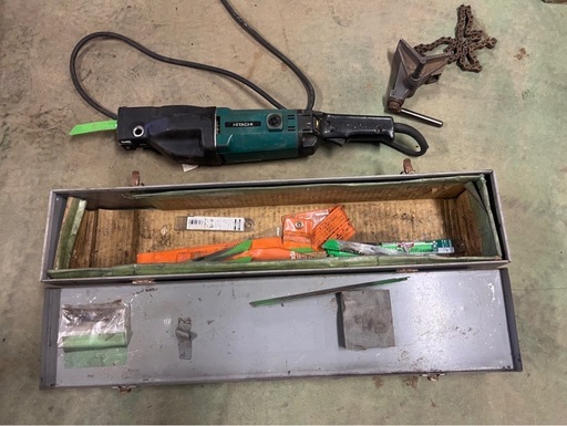 【動作確認済】日立工機 電子セーバソー CR 17Y（金属・木材切断用）