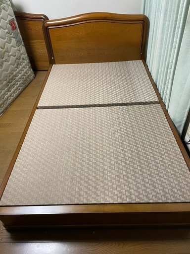 セミダブル　ベッド　