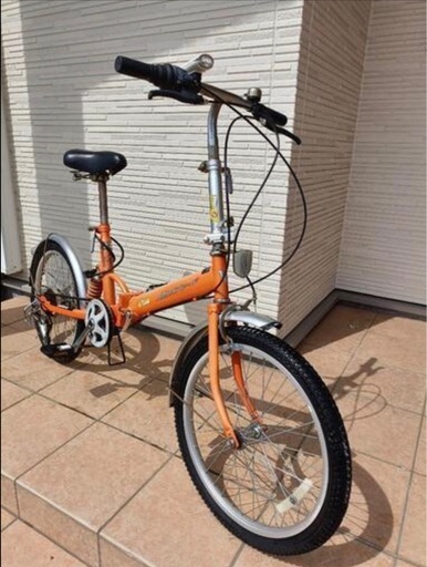 折りたたみ自転車20インチ【変速６段ギア】