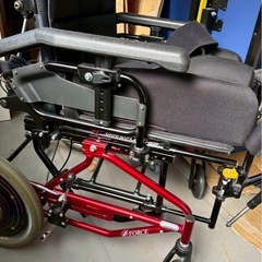 無料配送エリアあり　元値40万　介助用車椅子 松永製作所 グランドフリッチャー　ヤマハユニの画像