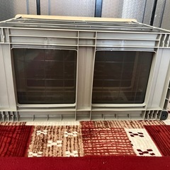 美品　アイリス　衣装ケース3段　　　　　　　　　引出しスモークタイプの画像