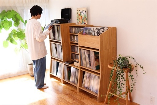 レコードラック　ディスクユニオン　セット