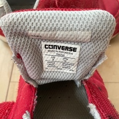 【中古品】子供用 コンバース スニーカー16cmの画像