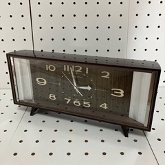 昭和レトロTOKYO CLOCK NO.1802ガレッジ置き時計ジャンク品扱いの画像