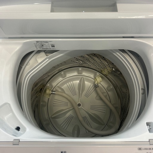 【引取】2025年製Panasonic洗濯機 NA-F6B3 6キロ
