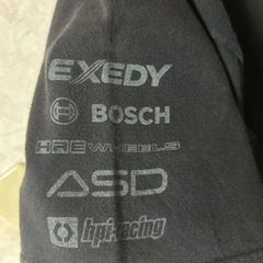 モンスターエナジー レーシングTシャツ XL 黒 企業ロゴ フォード 古着の画像