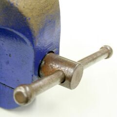 口金にカケあり 英国製 RECORD No.1 バイス 3インチ 角胴型 リードバイス ベンチバイス 万力 札幌市 清田区 平岡の画像