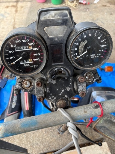 旧車　GSX400F 足回りセット