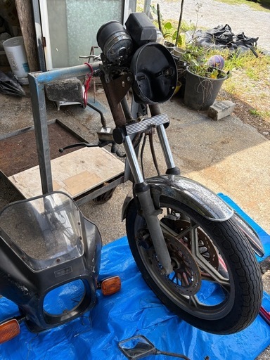 旧車　GSX400F 足回りセット