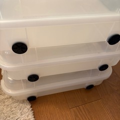 ベッド下収納の画像