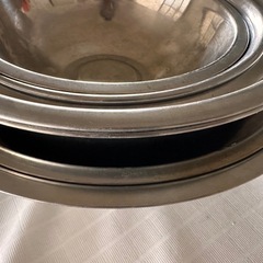 ステンレスボウル7枚の画像