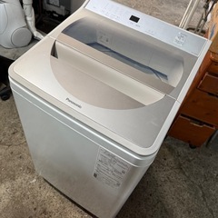 パナソニック 8.0kg 全自動洗濯機 泡洗浄 ホワイト NA-FA80H8-Wの画像